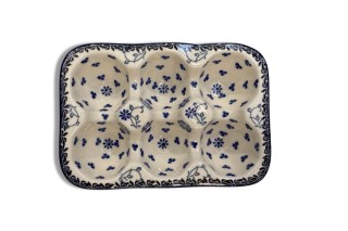 C30 6-vaks Eierschaal 12,5 x 17 2158X Overige Schalen